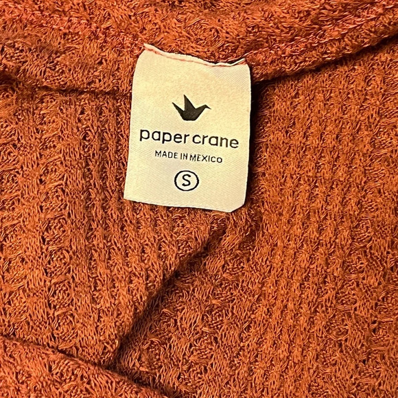 Paper Crane waffle knit top - Picture 3 of 3